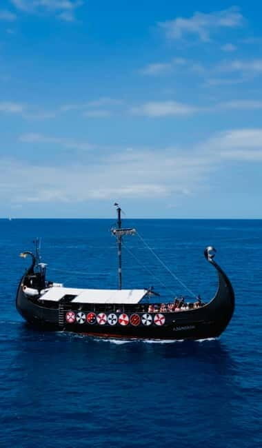 Los Cristianos: Whale Watching Cruise w/Swim Stop & Drinks - Drinks, Food, and Viking Fun