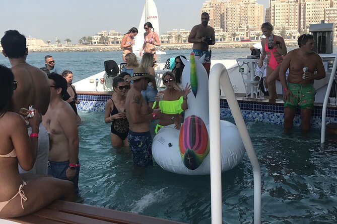Lotus Mega Yacht VIP Ticket With Unlimited Alcoholic Drinks - Location and Inclusions