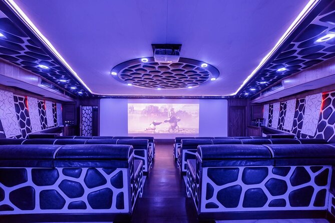 Lotus Mega Yatch Dinner Cruise Dubai With Transfers Optional - Common Questions