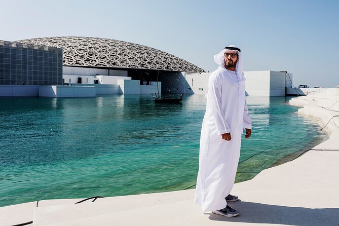 Louvre-Mosque-Deck300 & Abu Dhabi Full Day Private Tour. - Tour Highlights