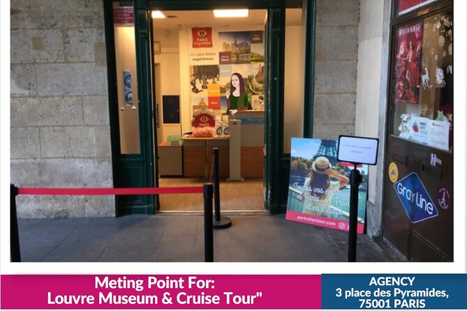 Louvre Museum Entry & Seine Cruise Ticket Withdrawal From Agency - Overview and Benefits