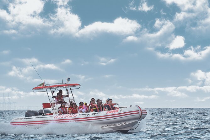 Love Boats Dubai in 90 Minutes Speed Boat Ride - Unforgettable Views of the Dubai Skyline