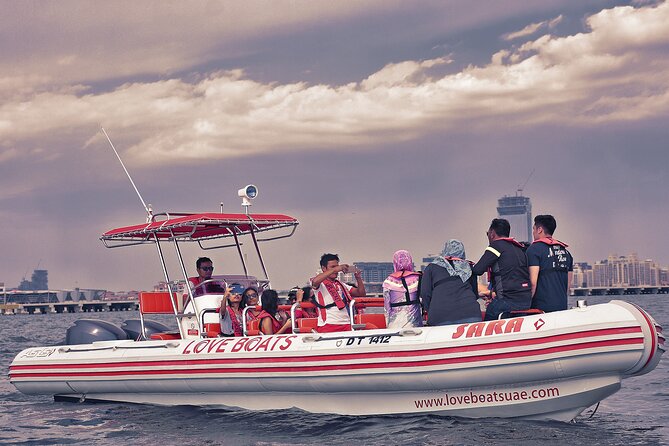 Love Boats Dubai in 90 Minutes Speed Boat Ride - A Romantic Journey on the Arabian Gulf
