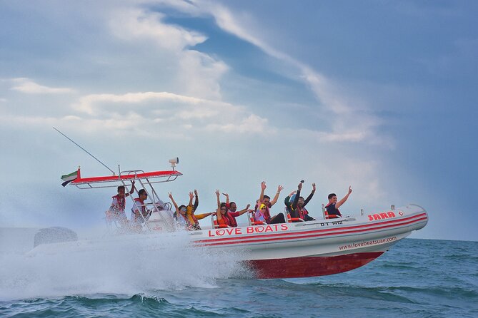 Love Boats Dubai in 90 Minutes Speed Boat Ride - Common Questions