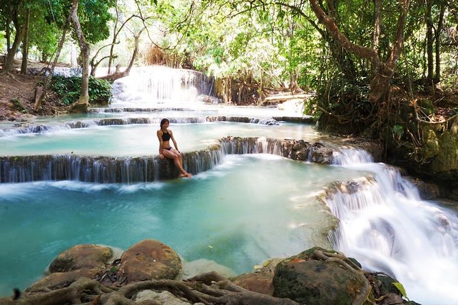 Luang Prabang City & Kuangsi Waterfall & Bear Rescue Day Tour - Visit to Kuang Si Waterfall