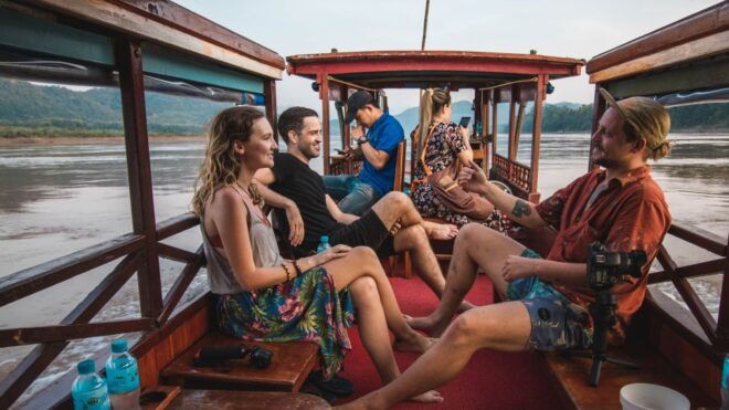 Luang Prabang: Cruise to Pak Ou Caves & Kuang Si Waterfalls - Live Tour Guide