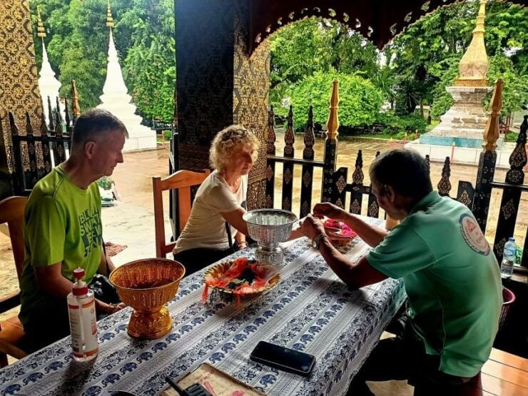Luang Prabang: Foodie Walking Tour & Monk Blessing - Experience Highlights