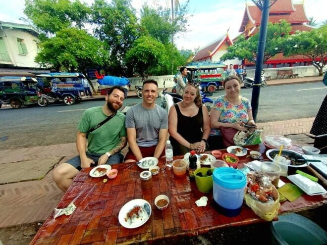 Luang Prabang: Foodie Walking Tour & Monk Blessing - Reservation and Payment