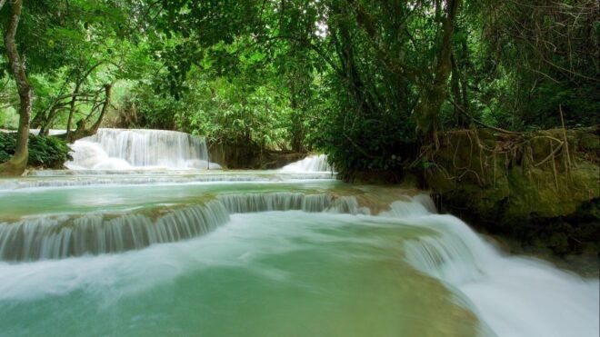 Luang Prabang: Kuang Si Bike Ride & Long-Tail Boat Cruise - Pickup and Group Details