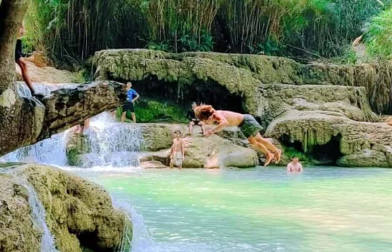 Luang Prabang: Kuang Si Waterfall, Kayak Rafting Tour - Good To Know  