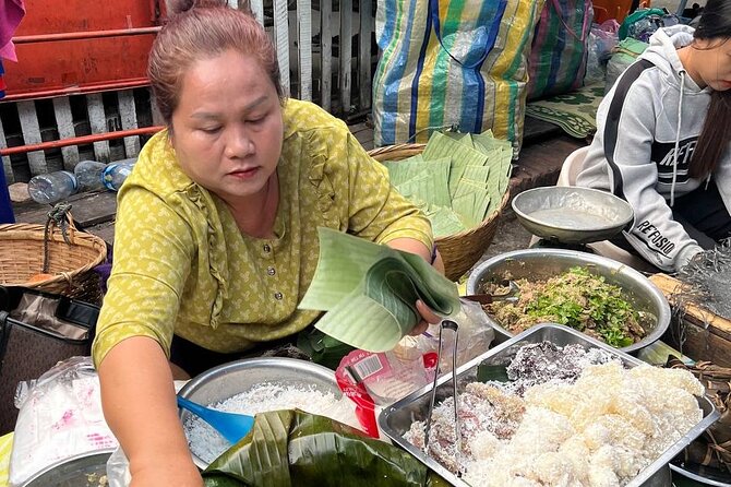 Luang Prabang Local Market and Morning Food Tour With Drinks - Inclusions and Exclusions