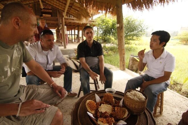 Luang Prabang: Rice Farm and Kuang Si Waterfall Tour - Highlights