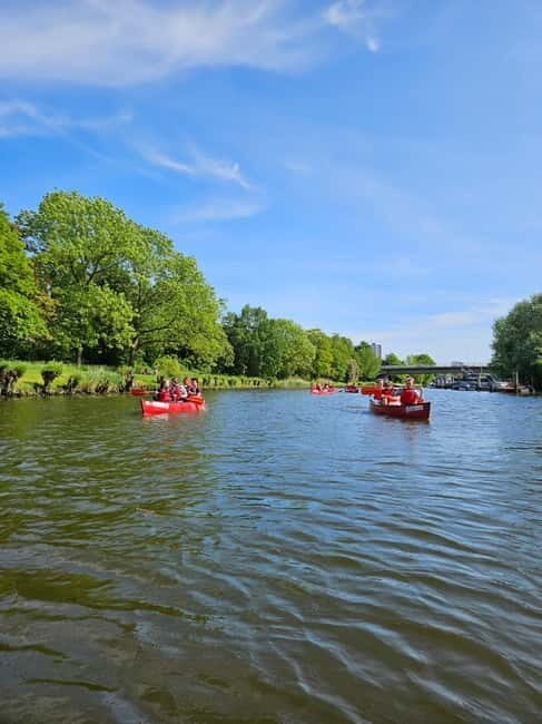 Lübeck's old town by canoe: explore and circumnavigate on your own - Discovering Lübeck from the Water