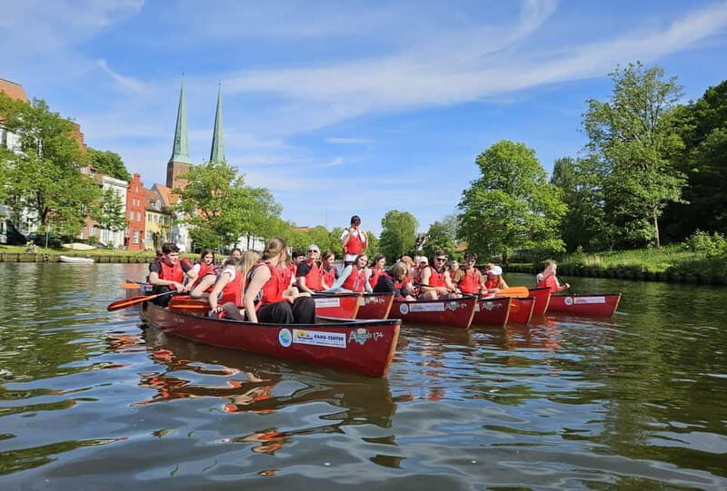 Lübeck's old town by canoe: explore and circumnavigate on your own - Pricing and Value