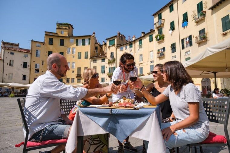 Lucca: Morning Food Tour With Snacks and Coffee - A Relaxing Stop at Amphitheatre Square