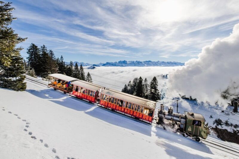 Lucerne: Boat Trip, Mount Rigi Train, & Mineral Baths Ticket - Itinerary and Experience
