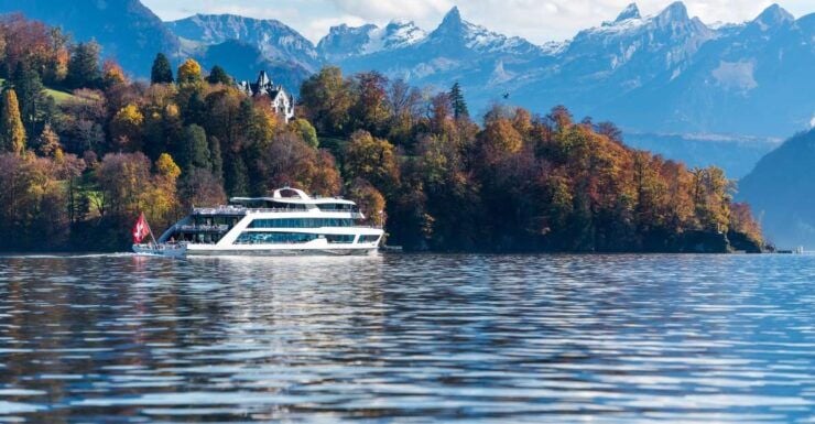 Lucerne: Lake Lucerne 1st Class Cruise With Gourmet Lunch - Cruise Overview