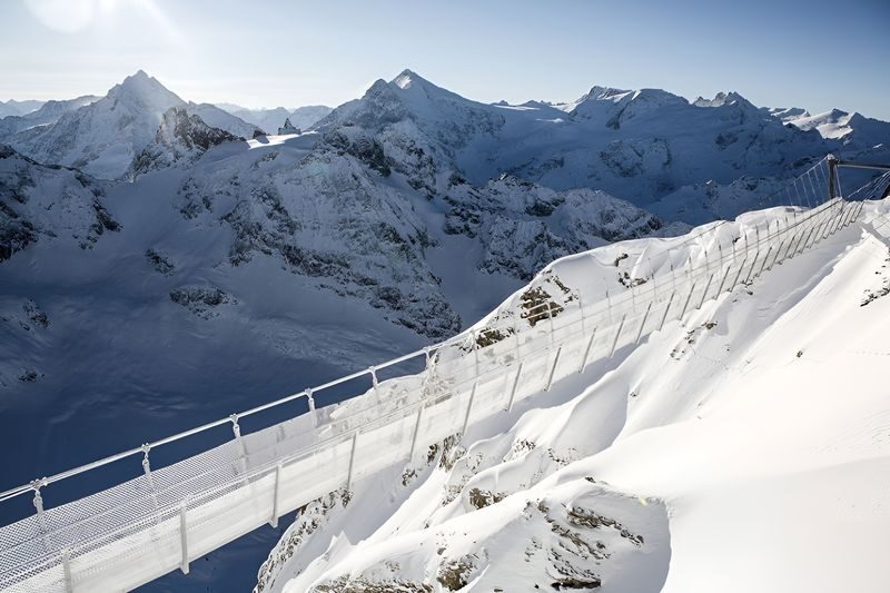 Lucerne Old Town and Mt. Titlis Day Tour with Transport - Cliff Walk, Glacier Cave and snow tubing