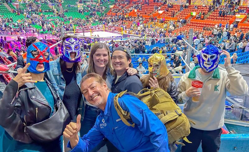 Lucha Libre Experience: Walking, Tequila and Wrestling Tour - Know where the evening ends