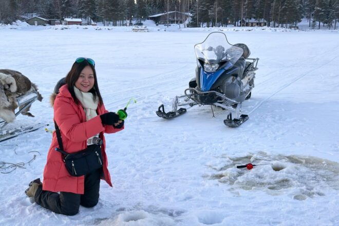 Luleå: Ice Fishing - 2h - Pickup and Drop-off Locations