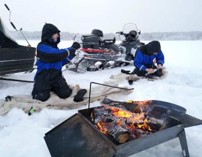 Luleå: Ice Fishing - 2h - Departure and Return Times