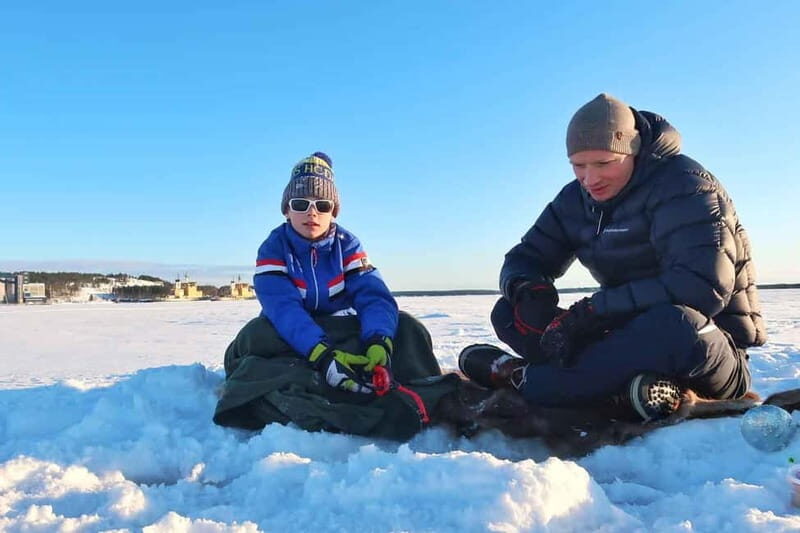 Lulea: Ice Fishing Tour in the heart of the city with Guide - The Value of the Experience
