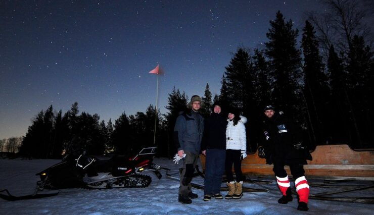 Luleå : Northern Lights Tour on a Snowmobile Drawn Sled - Booking Information