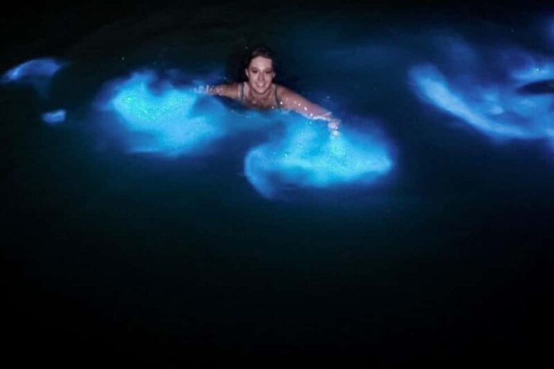 Luminous lagoon : Night Tour from montego bayOcho Rios - Discover the Magic of Jamaica’s Luminous Lagoon Night Tour