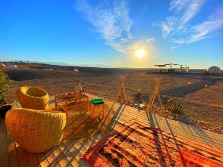 Lunch in Agafay Desert With Camel Ride - Experience