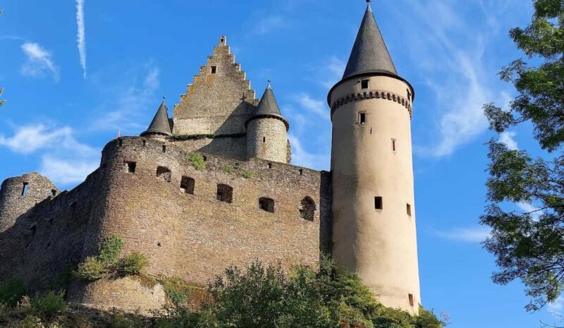 Luxembourg Vianden Castle Tour with Transfer + surprise stop - The Victor Hugo Connection and the Riverside Walk