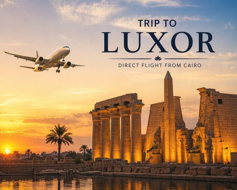 Luxor Day Tour from Cairo by Flight - Cairo to Luxor before breakfast