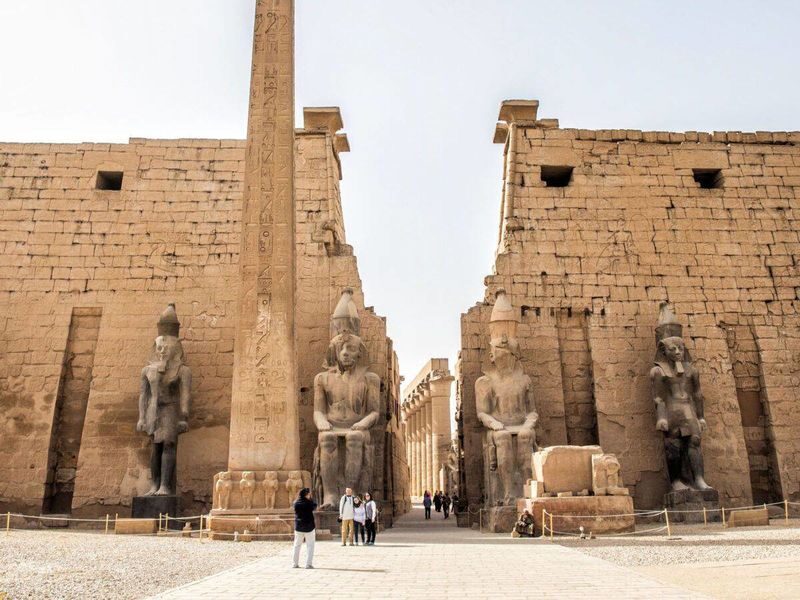 Luxor Full-Day Private Historical Tour with Hot Air Balloon - East Bank stops: a second side of the story