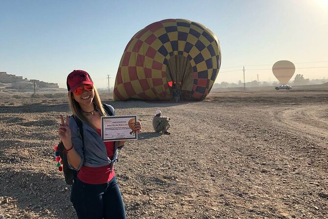 Luxor Hot Air Balloon With East and West Banks of Luxor Day Tour With Lunch - Good To Know