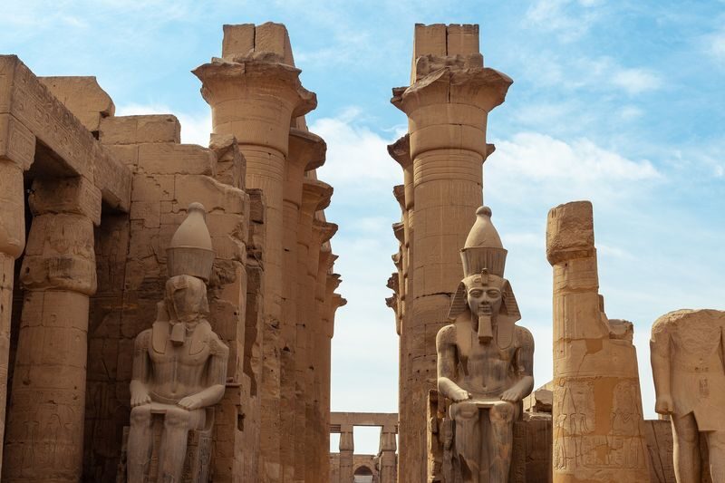 Luxor Valley of the Kings & Hatshepsut Half-Day Private Tour - A photo stop at the Colossi of Memnon