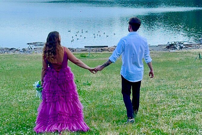 Luxurious and Empowering Flying Dress Photoshoot - The Experience Environment: Scenic, Personal, and Fun