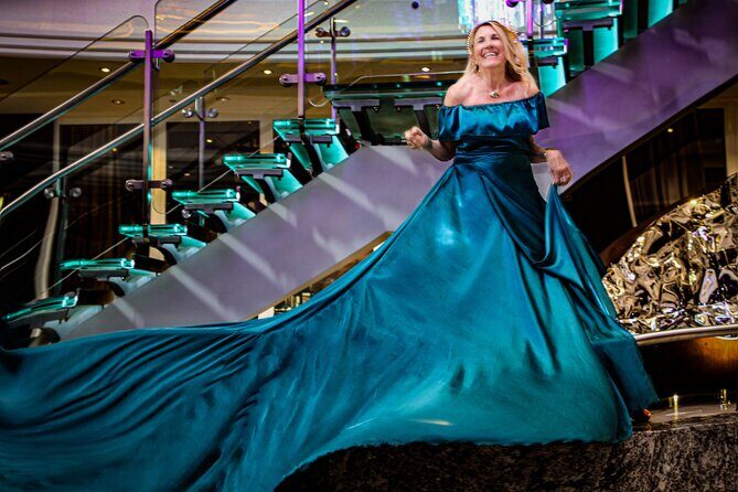 Luxurious and Empowering Flying Dress Photoshoot - The Sum Up