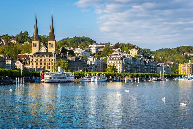 Luxurious Lake Lucerne Tour in a Private Motor Yacht - Old Town Lucerne: Historic Area Pass By