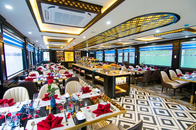 Luxury 1 Day Halong Bay 8 Hours 5*Cruise Limousine Kayak Relax - Common Questions