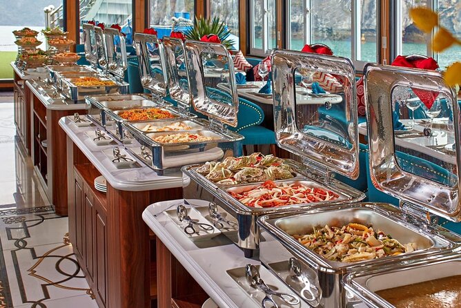 Luxury 5 Star Cruise Halong Day Trip,All Inclusive,Cave,Transfer - Common Questions