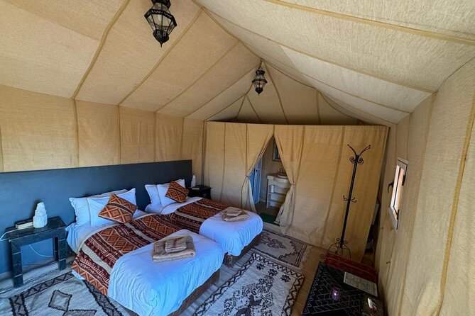 Luxury Camp in Merzouga Desert With Camel Ride, Car 4WD - Transportation Options: Camel or 4WD