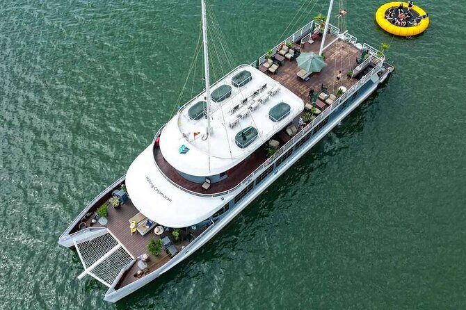 Luxury Catamaran Cruise 5 Star Halong and Lan Ha Bay Adventure - Active Adventures in Lan Ha Bay