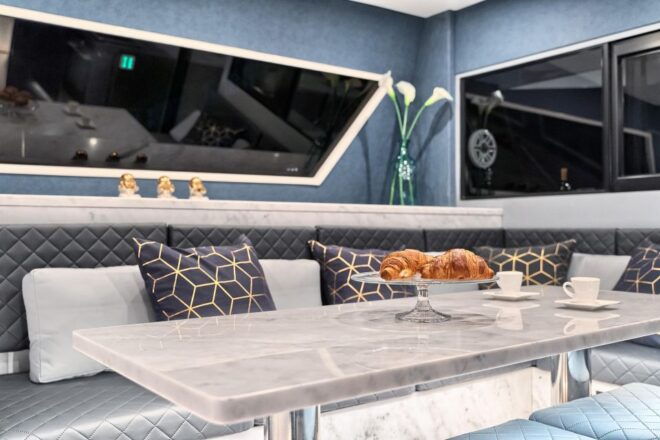 Luxury Catamaran Madeira ́s Sailing Coastline - Swim in the Warm Atlantic Waters