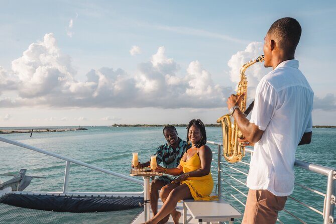 Luxury Catamaran Sunset Sail with Saxophone on Princess Grace - Good To Know