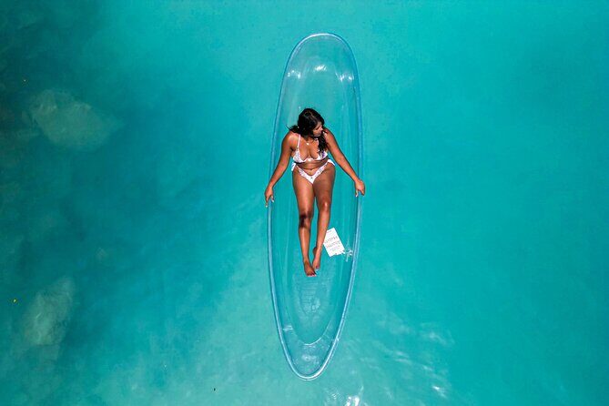 Luxury Clear Kayak Drone Photoshoot in Tobago - The Details of Your Tobago Photoshoot Adventure