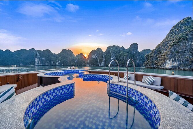 Luxury Day Cruise in Ha Long Bay with Lunch &Jacuzzi pool - What Makes This Cruise Stand Out