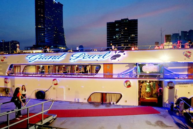 Luxury Dinning on Grand Pearl Cruise Along Chao Phraya River With Pickup - Meeting and Pickup Information