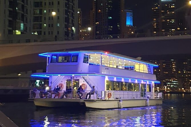Luxury Dubai Marina Catamaran Dinner Cruise With Transfers - Cancellation Policy