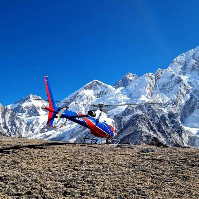 Luxury Everest Base Camp Helicopter Tour - Inclusions and Taxes