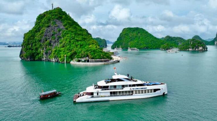 Luxury Ha Long Symphony Day Cruise With Lunch, Cave & Island - Detailed Itinerary