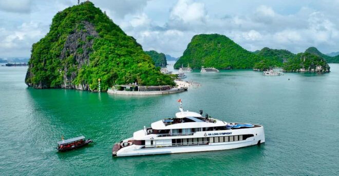 Luxury Ha Long Symphony Day Cruise With Lunch, Cave & Island - Included Features